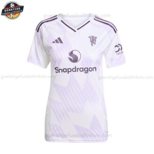 Manchester United Frauen Auswärts Fußballtrikot 25/26 - Front view