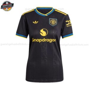 Manchester United Frauen Drittes Fußballtrikot 25/26 - Front view