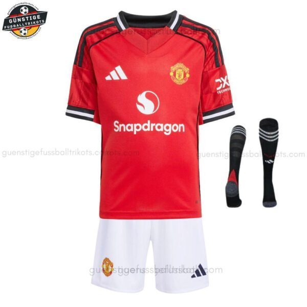 Manchester United ŠEŠKO 30 Heimtrikot-Set  für Kinder und Herren 2025/26