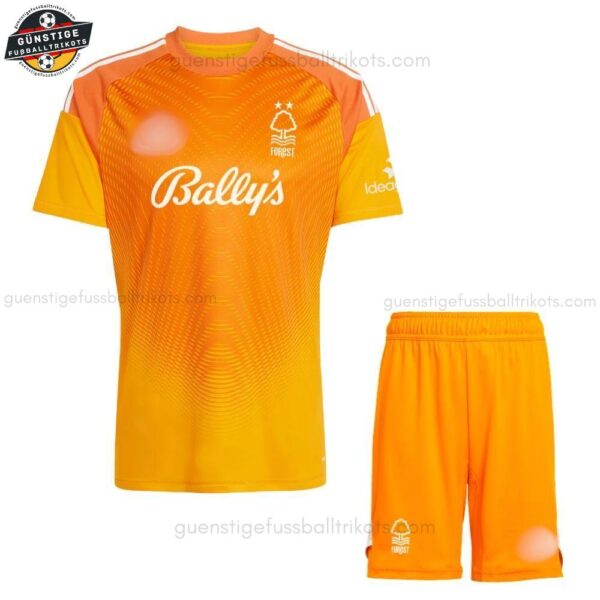 Nottingham Forest Torwarttrikot-Set für Kinder 2025/26