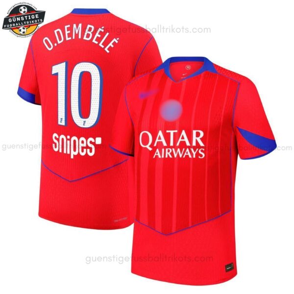 Paris Saint Germain O.DEMBÉLÉ 10 Ausweichtrikot für Herren 2025/26