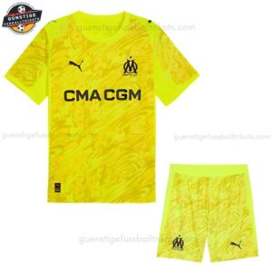 Olympique Marseille Torwarttrikot-Set für Kinder 2025/26