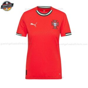 Portugal Frauen Heim Fußballtrikot 25/26 - Front view