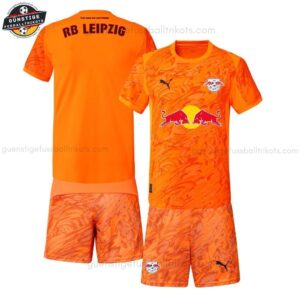 RB Leipzig Torwarttrikot-Set für Kinder 2025/26