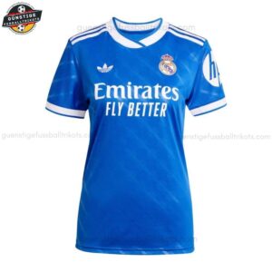 Real Madrid Frauen Drittes Fußballtrikot 25/26 - Front view
