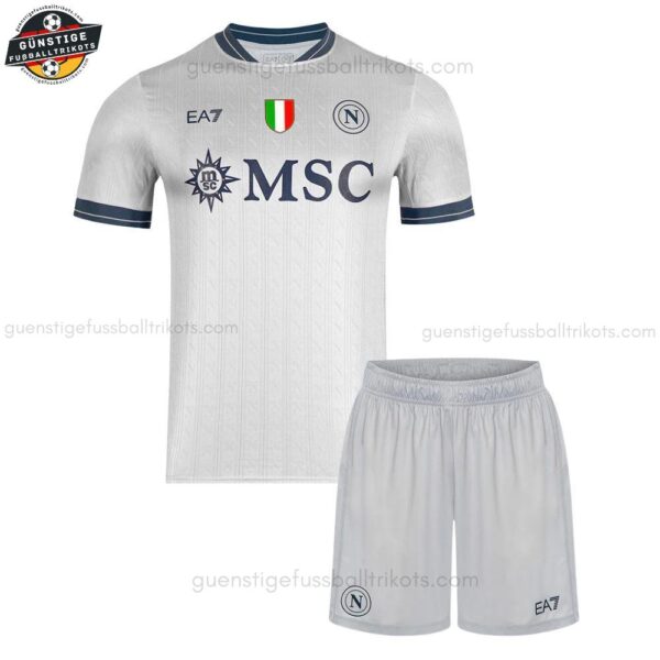 SSC Napoli Torwarttrikot-Set für Kinder 2025/26
