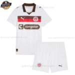 St. Pauli Auswärtstrikot-Set für Kinder 2025/26