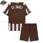 St. Pauli Heimtrikot-Set für Kinder 2025/26