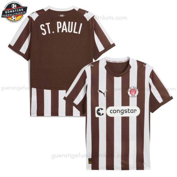 St. Pauli Heimtrikot für Herren 2025/26