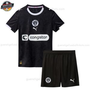St. Pauli Ausweichtrikot-Set für Kinder 2025/26