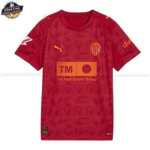 Valencia Herren Auswärts Fußballtrikot 25/26 - Front view