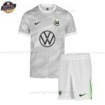 Wolfsburg Auswärtstrikot-Set für Kinder 2025/26