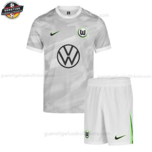 Wolfsburg Auswärtstrikot-Set für Kinder 2025/26