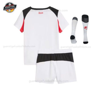 AC Milan Auswärtstrikot-Set für Kinder 2025/26 - Back view