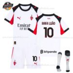 AC Milan RAFA LEÃO 10 Auswärtstrikot-Set für Kinder 2025/26
