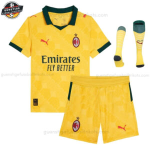 AC Milan Ausweichtrikot-Set für Kinder 2025/26