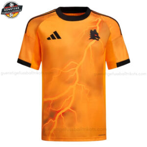 AS Roma Herren Auswärts Fußballtrikot 25/26 - Front view