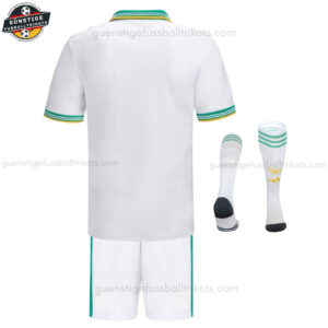 AS Roma Ausweich Fußballtrikot Kinder Set 25/26 - Back view