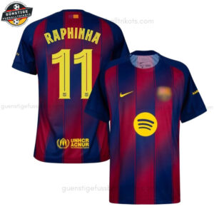 FC Barcelona RAPHINHA 11 Heimtrikot für Herren 2025/26