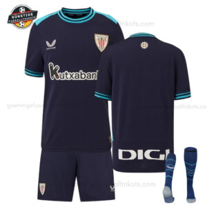 Athletic Bilbao Auswärtstrikot-Set für Kinder 2025/26
