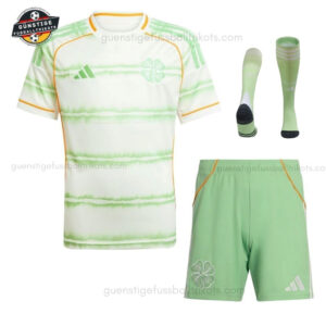 Celtic Drittestrikot-Set für Kinder 2025/26 - Front view