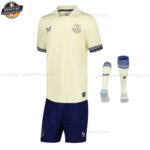 Everton Auswärtstrikot-Set für Kinder 2025/26