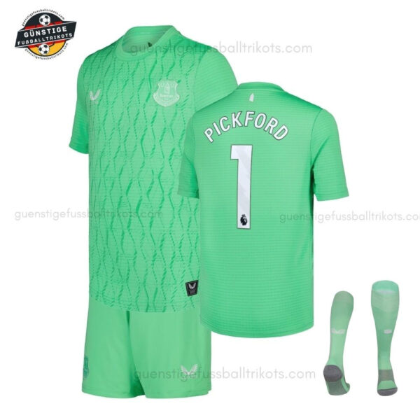 Everton PICKFORD 1 Torwarttrikot-Set für Kinder 2025/26
