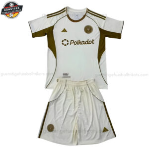 Inter Miami Weißes Aufwärmtrikot-Set für Kinder 2025/26