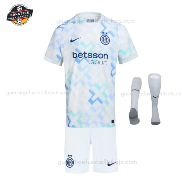 Inter Milan Auswärtstrikot Set für Kinder 2025/26