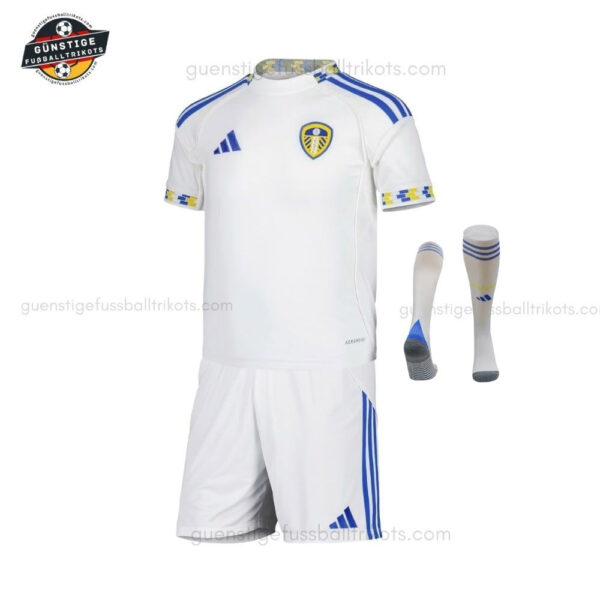 Leeds United Heimtrikot-Set für Kinder 2025/26