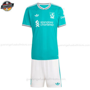 Liverpool Ausweichtrikot-Set für Kinder 2025/26