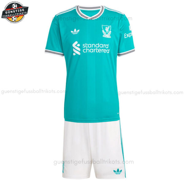 Liverpool Ausweichtrikot-Set für Kinder 2025/26