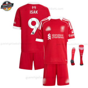 Liverpool ISAK 9 Heimtrikot-Set für Kinder 2025/26