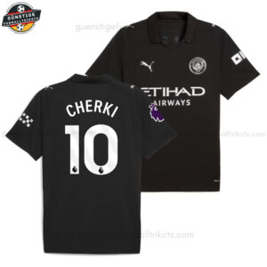 Manchester City CHERKI 10 Auswärtstrikot für Herren 2025/26