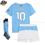 Manchester City CHERKI 10 Heimtrikot-Set für Kinder 2025/26
