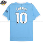 Manchester City CHERKI 10 Heimtrikot für Herren 2025/26