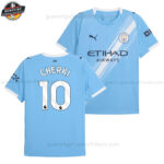 Manchester City CHERKI 10 Heimtrikot für Herren 2025/26
