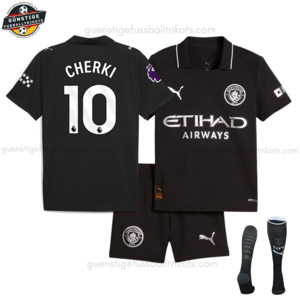 Manchester City CHERKI 10 Auswärtstrikot-Set für Kinder 2025/26