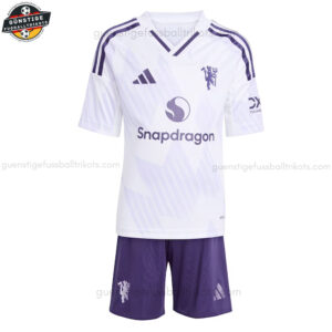 Manchester United ŠEŠKO 30 Auswärts Kinder Set 25/26 - Front view