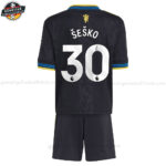 Manchester United ŠEŠKO 30 Ausweichtrikot-Set für Kinder 2025/26