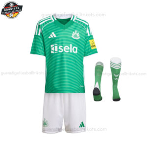 Newcastle Auswärtstrikot-Set für Kinder 2025/26 - Front view (with socks)
