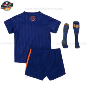 Newcastle Drittes Trikot-Set für Kinder 2025/26 - Back view (with socks)