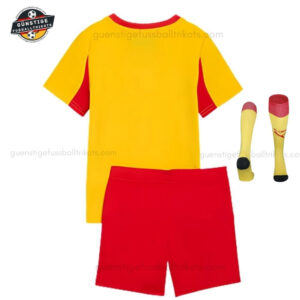 Lens Heim Fußballtrikot Set für Kinder 2025/26 - Back view