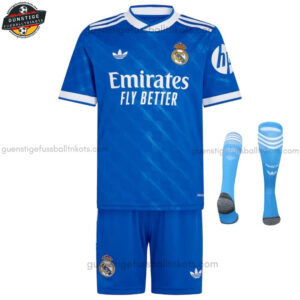 Real Madrid Drittestrikot-Set für Kinder 2025/26 - Front view