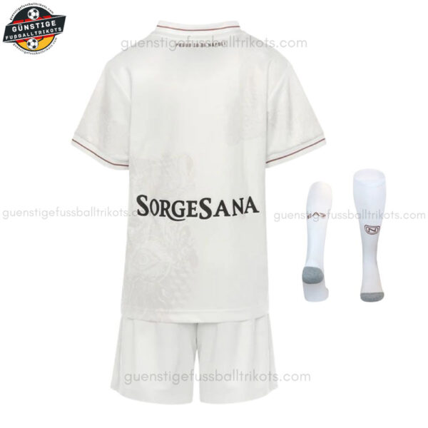 SSC Napoli Auswärtstrikot-Set für Kinder 2025/26
