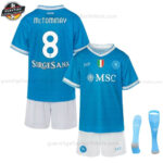SSC Napoli McTOMINAY 8 Heimtrikot - Set für Kinder & Herren 2025/26