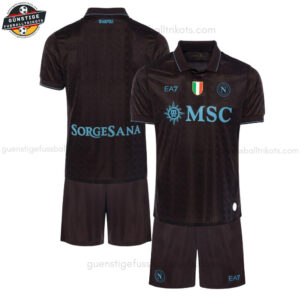 SSC Napoli Ausweichtrikot-Set für Kinder 2025/26