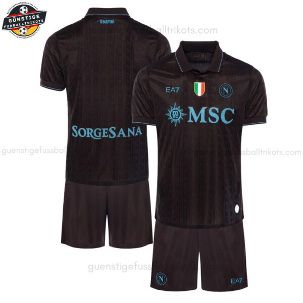 SSC Napoli Ausweichtrikot-Set für Kinder 2025/26
