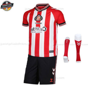 Sunderland Heimtrikot-Set für Kinder 2025/26