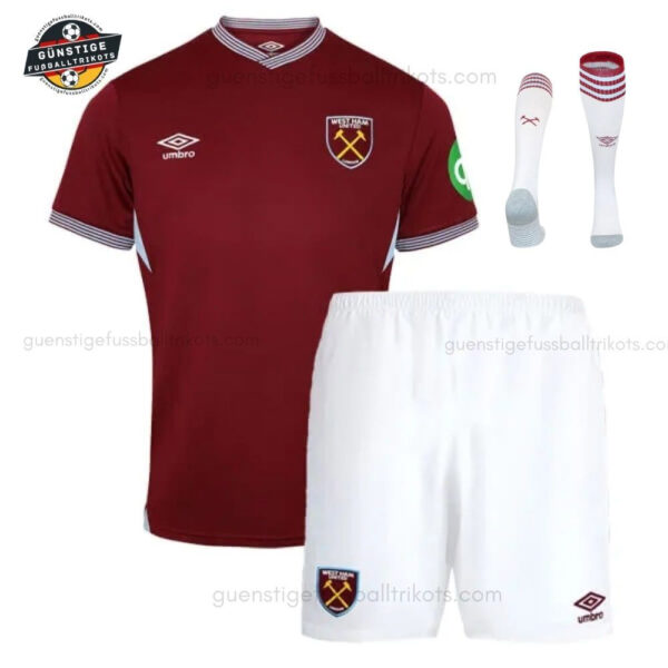 West Ham United Heimtrikot-Set für Kinder 2025/26